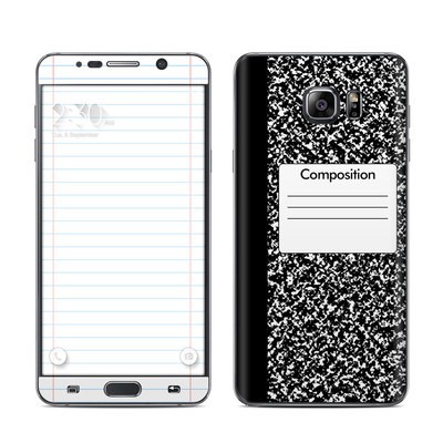 Samsung Galaxy Note 5 Skin - Composition Notebook
