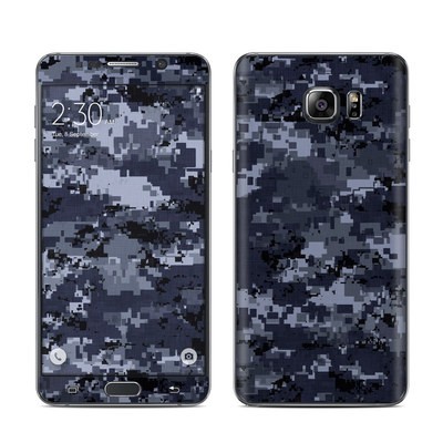 Samsung Galaxy Note 5 Skin - Digital Navy Camo