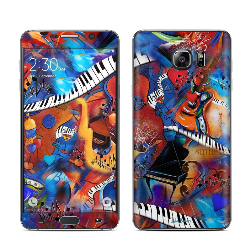 Samsung Galaxy Note 5 Skin - Music Madness (Image 1)