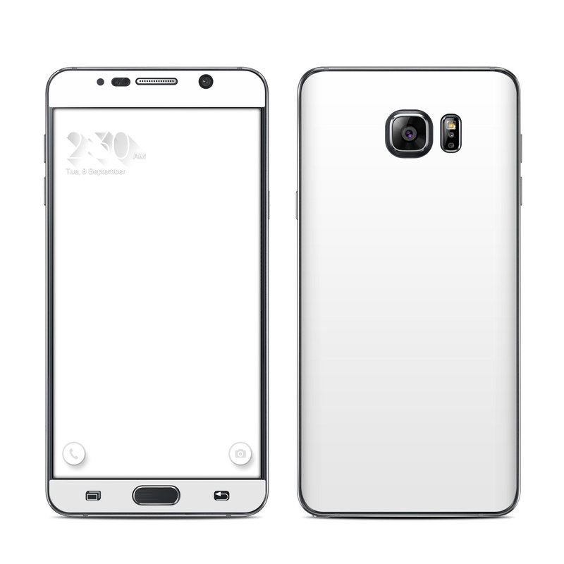 Samsung Galaxy Note 5 Skin - Solid State White (Image 1)