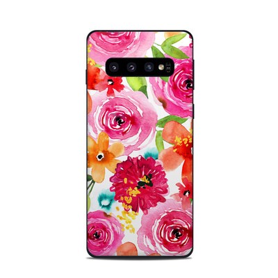 Samsung Galaxy S10 Skin - Floral Pop