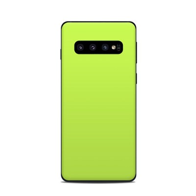 Samsung Galaxy S10 Skin - Solid State Lime