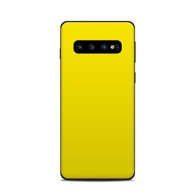 Samsung Galaxy S10 Skin - Solid State Yellow