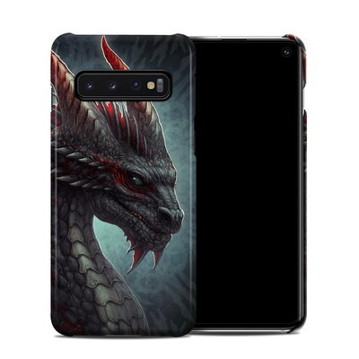 Samsung Galaxy S10 Clip Case - Black Dragon
