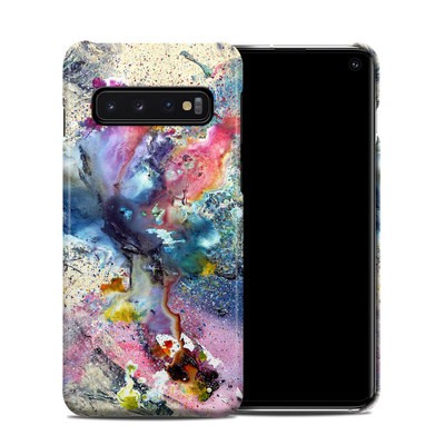 Samsung Galaxy S10 Clip Case - Cosmic Flower