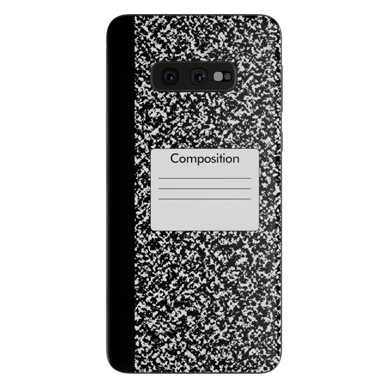 Samsung Galaxy S10e Skin - Composition Notebook (Image 1)