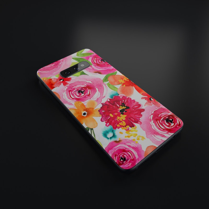 Samsung Galaxy S10e Skin - Floral Pop (Image 4)