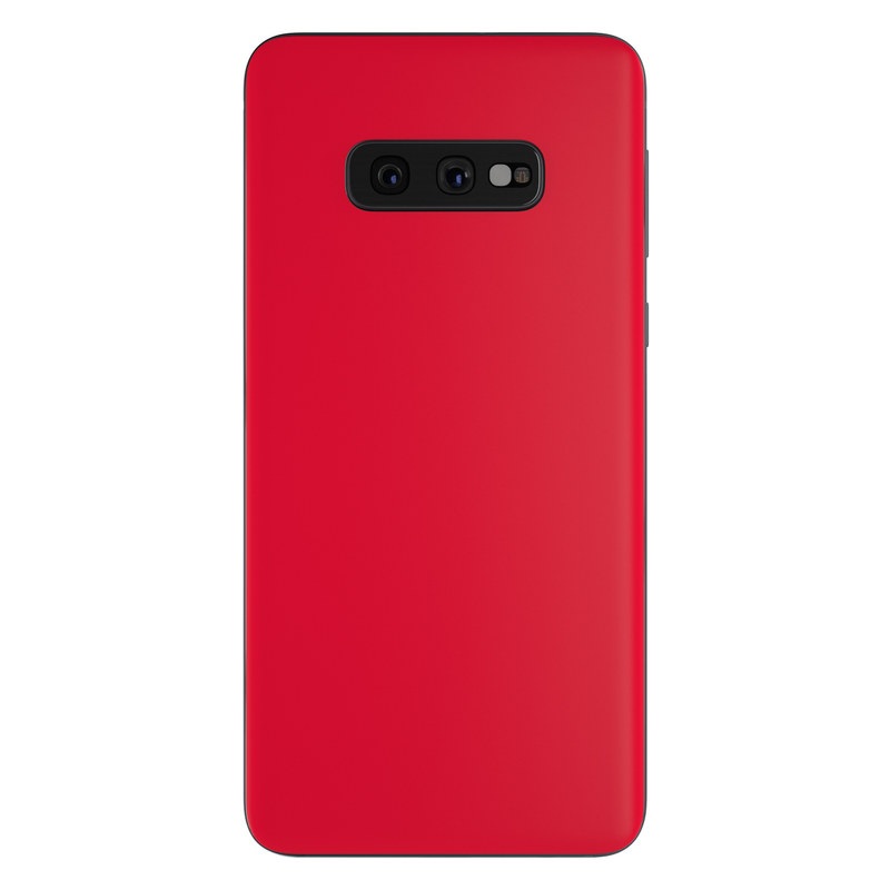Samsung Galaxy S10e Skin - Solid State Red (Image 1)