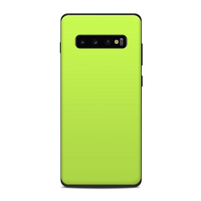 Samsung Galaxy S10 Plus Skin - Solid State Lime