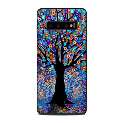 Samsung Galaxy S10 Plus Skin - Tree Carnival