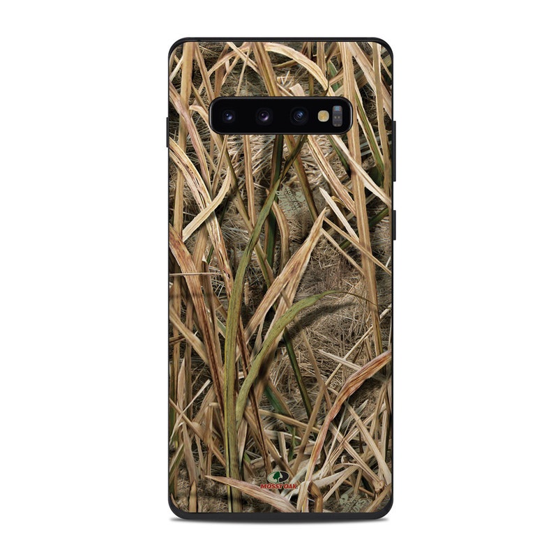 Samsung Galaxy S10 Plus Skin - Shadow Grass Blades (Image 1)