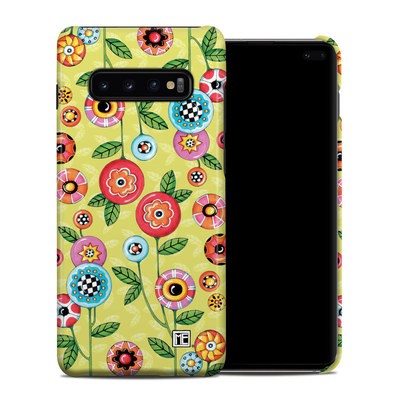 Samsung Galaxy S10 Plus Clip Case - Button Flowers