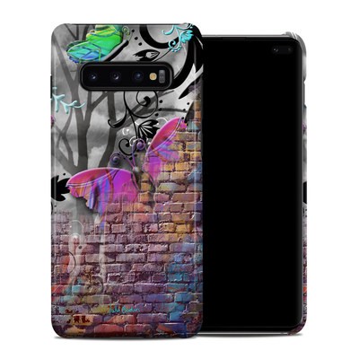 Samsung Galaxy S10 Plus Clip Case - Butterfly Wall