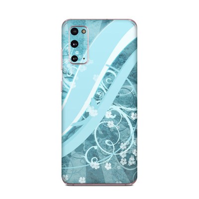 Samsung Galaxy S20 5G Skin - Flores Agua