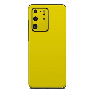 Samsung Galaxy S20 Ultra Skin - Solid State Yellow