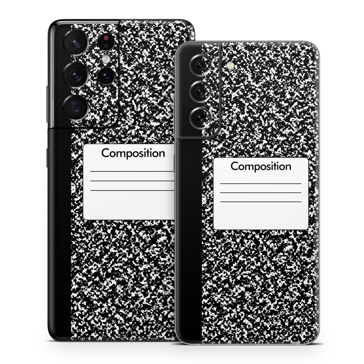 Samsung Galaxy S21 Skin - Composition Notebook (Image 1)