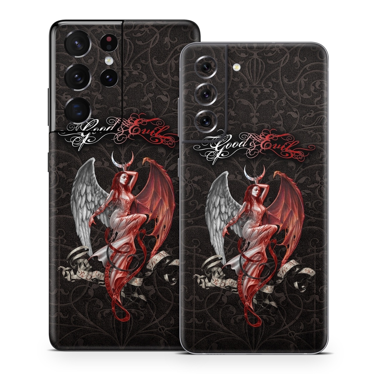 Good And Evil By Alchemy Gothic Decalgirl