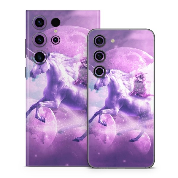 Samsung Galaxy S23 Skin - Cat Unicorn