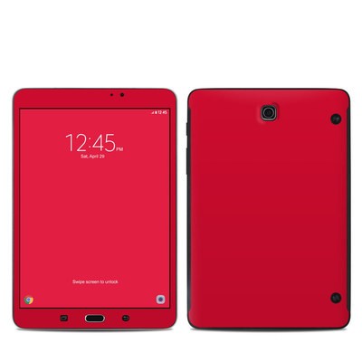 Samsung Galaxy Tab S2 8in Skin - Solid State Red