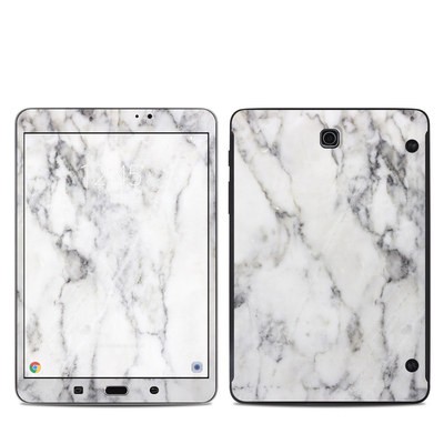Samsung Galaxy Tab S2 8in Skin - White Marble