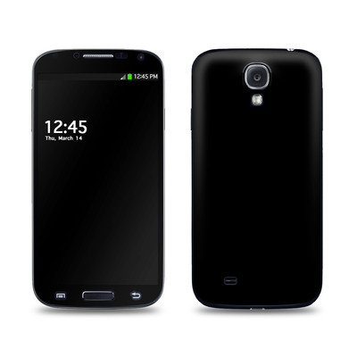 Samsung Galaxy S4 Skin - Solid State Black