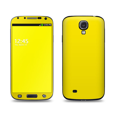 Samsung Galaxy S4 Skin - Solid State Yellow