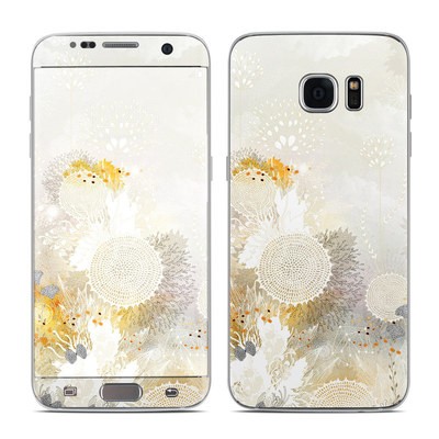 Samsung Galaxy S7 Edge Skin - White Velvet
