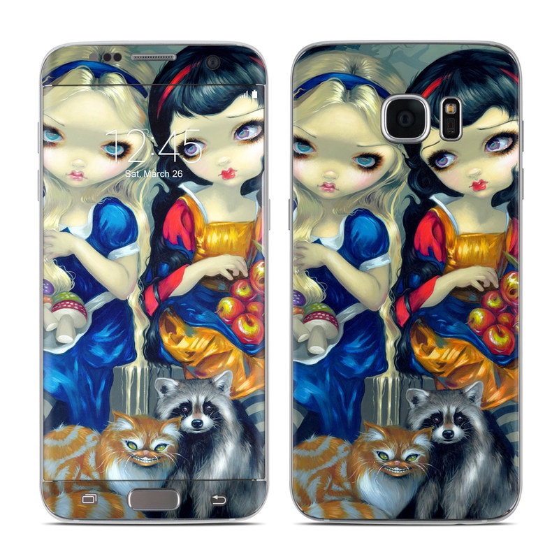 Samsung Galaxy S7 Edge Skin - Alice & Snow White (Image 1)