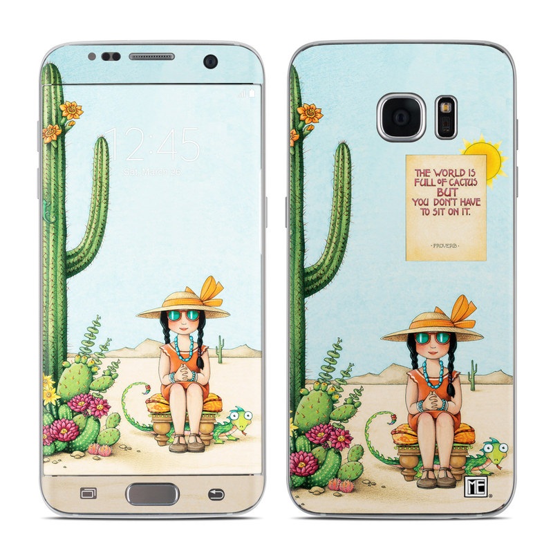 Samsung Galaxy S7 Edge Skin - Cactus (Image 1)