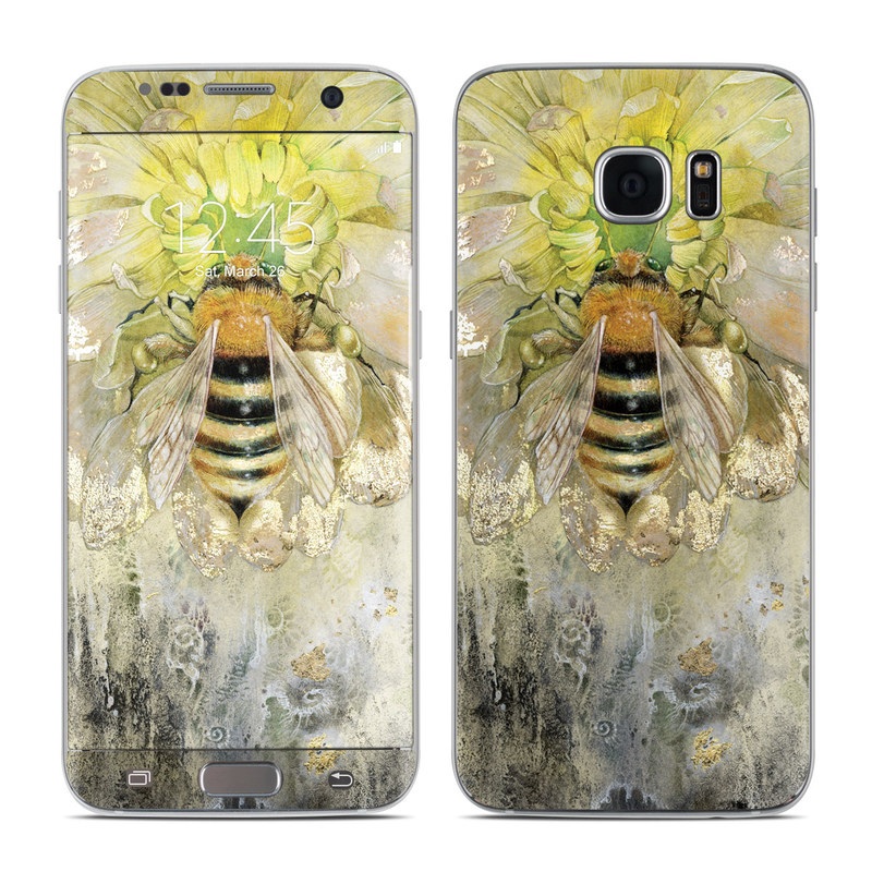 Samsung Galaxy S7 Edge Skin - Honey Bee (Image 1)