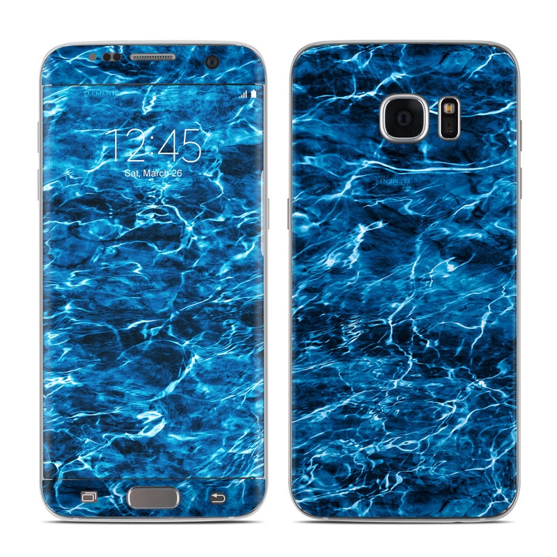 Samsung Galaxy S7 Edge Skin - Mossy Oak Elements Agua (Image 1)