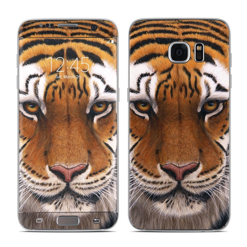 Samsung Galaxy S7 Edge Skin - Siberian Tiger (Image 1)