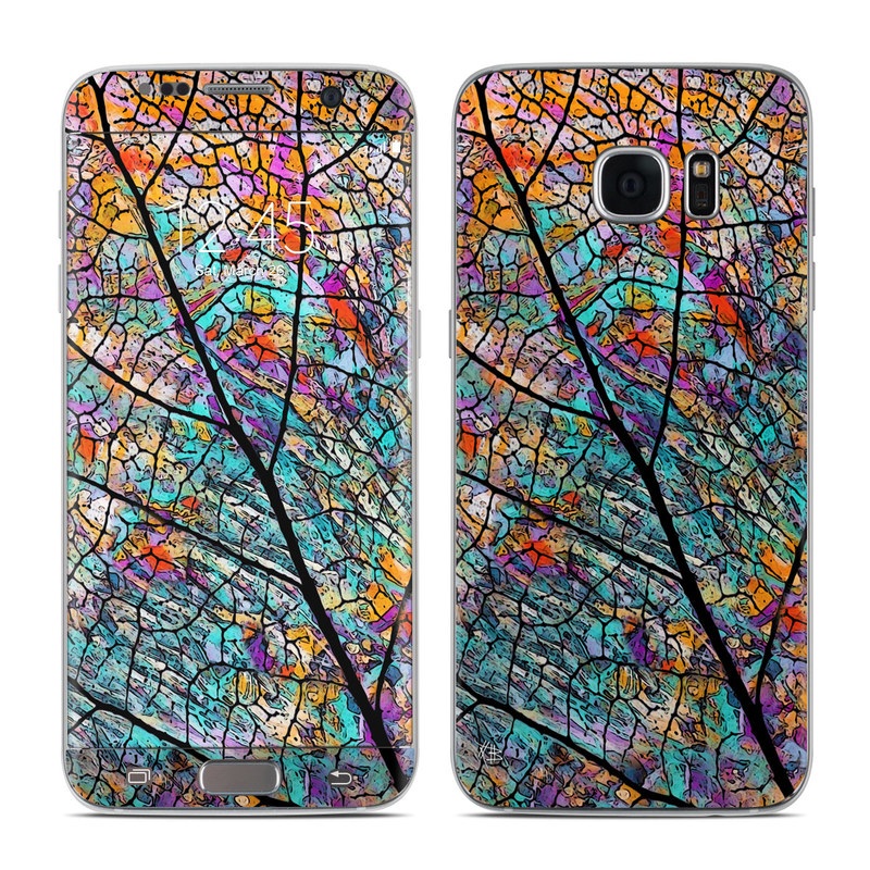 Samsung Galaxy S7 Edge Skin - Stained Aspen (Image 1)