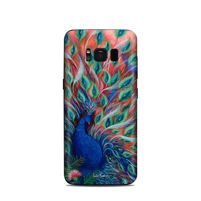 Samsung Galaxy S8 Skin - Coral Peacock