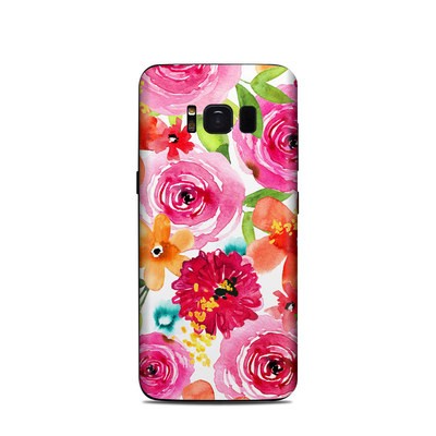 Samsung Galaxy S8 Skin - Floral Pop
