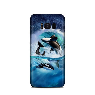 Samsung Galaxy S8 Skin - Orca Wave