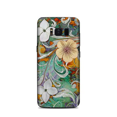 Samsung Galaxy S8 Skin - Sangria Flora