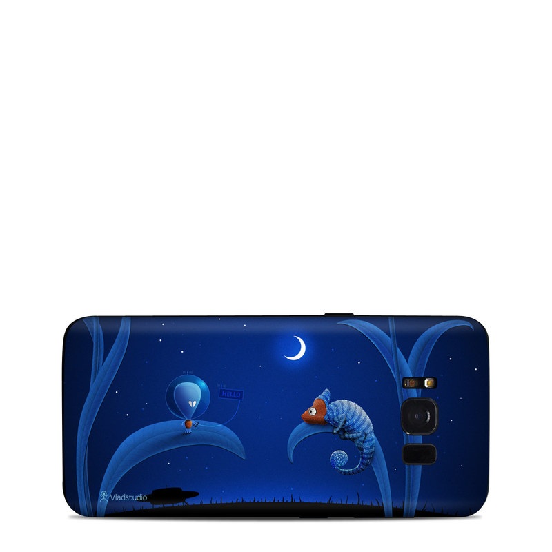 Samsung Galaxy S8 Skin - Alien and Chameleon (Image 1)