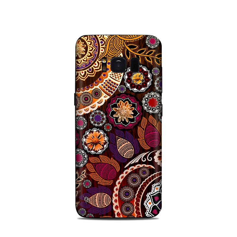Samsung Galaxy S8 Skin - Autumn Mehndi (Image 1)