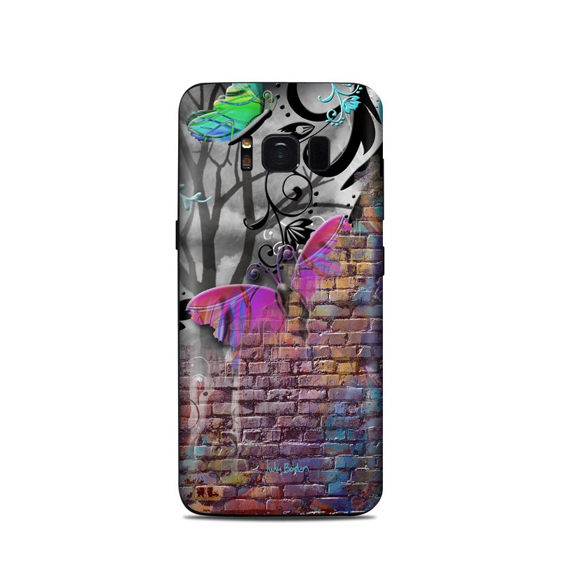 Samsung Galaxy S8 Skin - Butterfly Wall (Image 1)