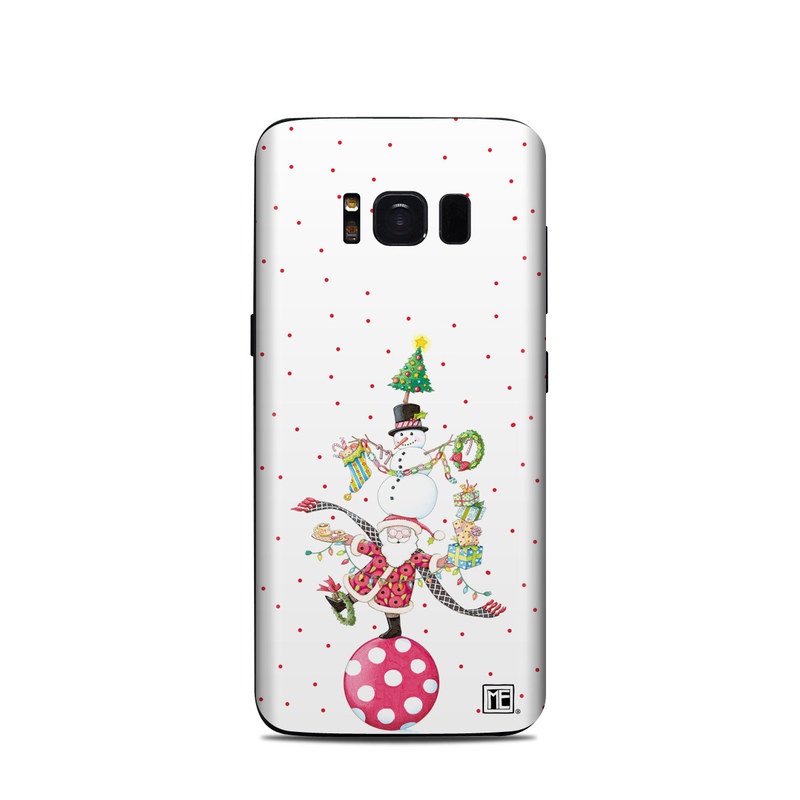 Samsung Galaxy S8 Skin - Christmas Circus (Image 1)
