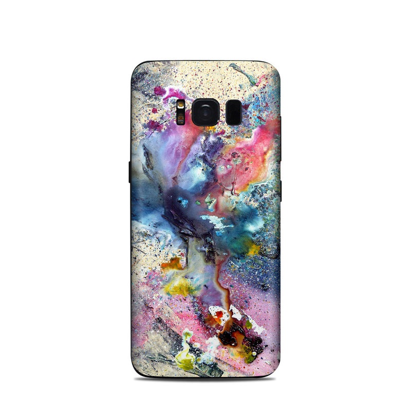 Samsung Galaxy S8 Skin - Cosmic Flower (Image 1)