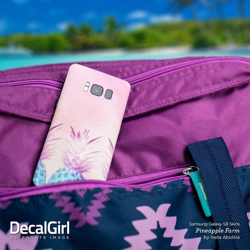 Samsung Galaxy S8 Skin - Blush Blossoms (Image 3)