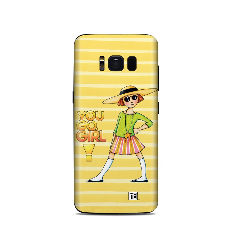 Samsung Galaxy S8 Skin - You Go Girl (Image 1)