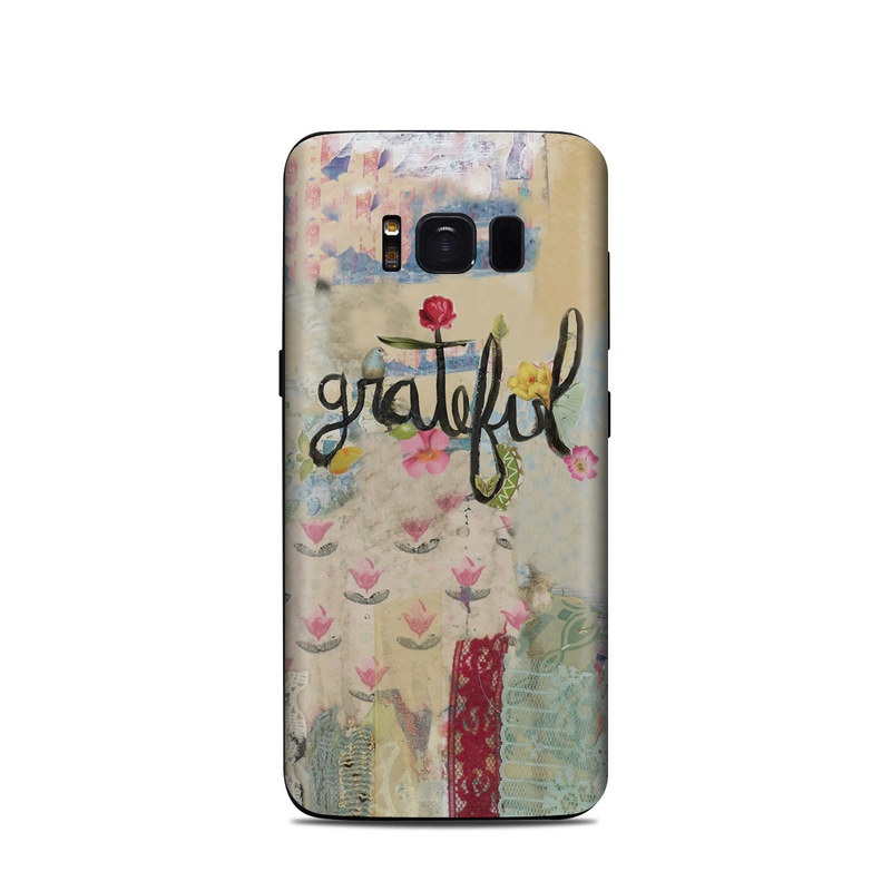 Samsung Galaxy S8 Skin - Grateful (Image 1)