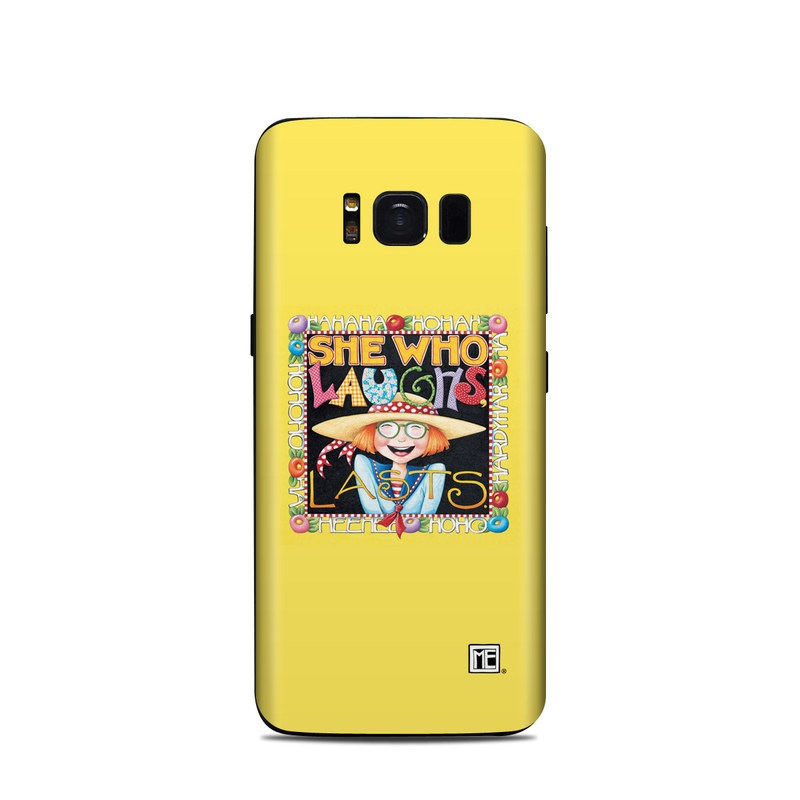 Samsung Galaxy S8 Skin - She Who Laughs (Image 1)