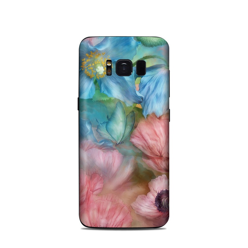 Samsung Galaxy S8 Skin - Poppy Garden (Image 1)