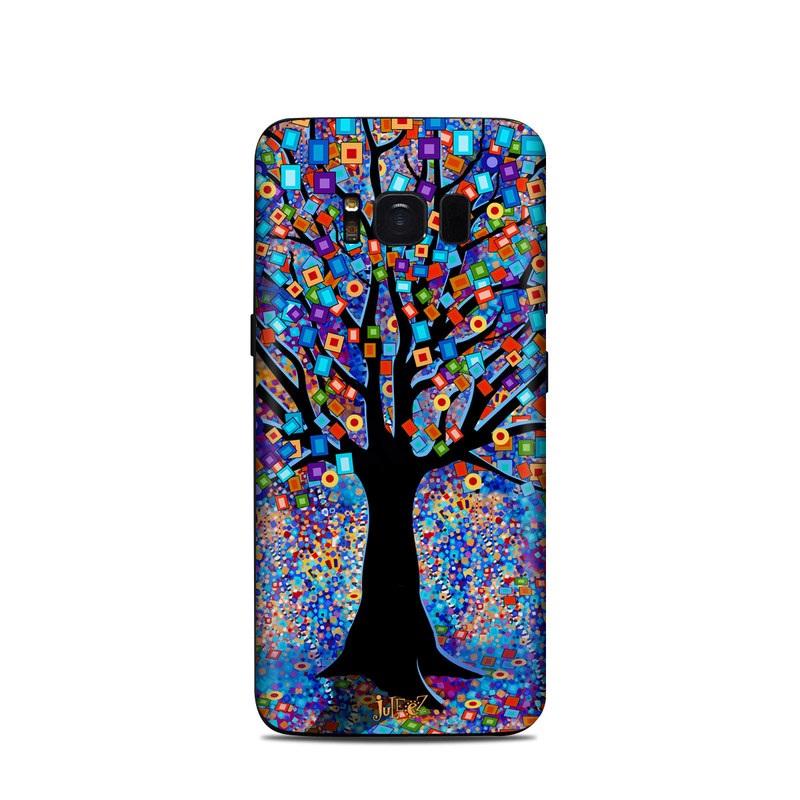 Samsung Galaxy S8 Skin - Tree Carnival (Image 1)