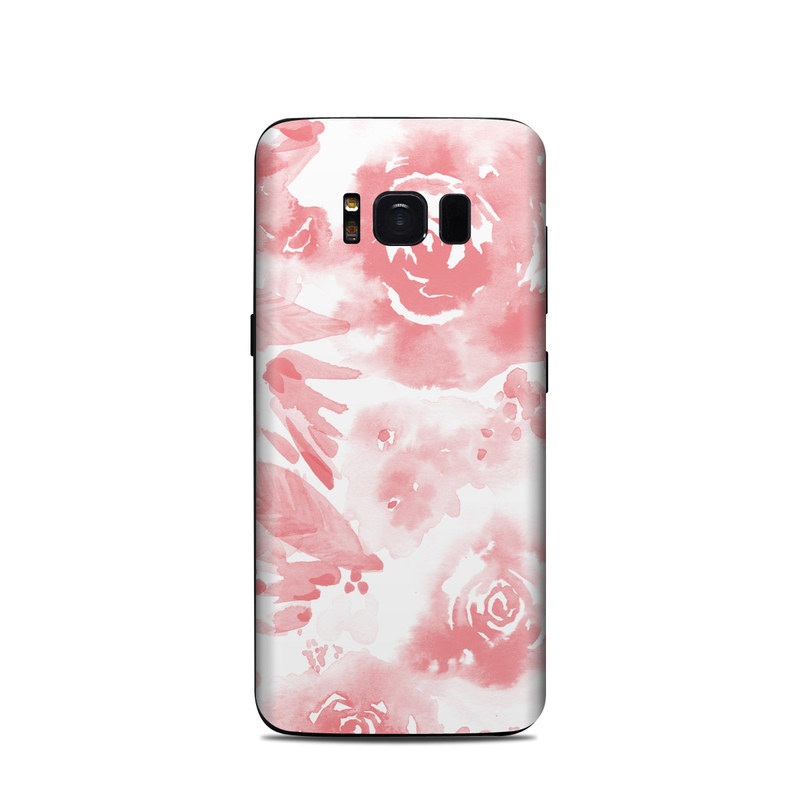 Samsung Galaxy S8 Skin - Washed Out Rose (Image 1)