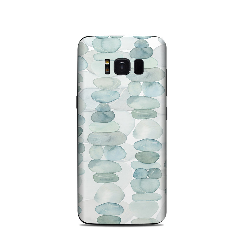 Samsung Galaxy S8 Skin - Zen Stones (Image 1)